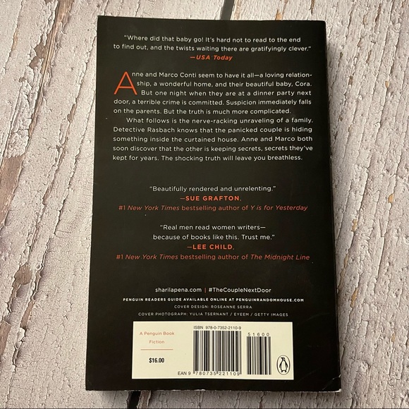 Book - “The Couple Next Door” - Shari Lapena - Picture 2 of 3